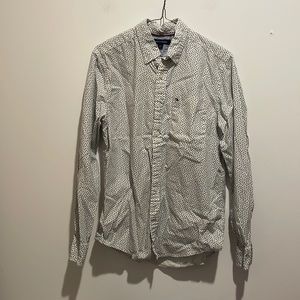 Tommy Hilfiger Leaf Patterned Button Up Shirt